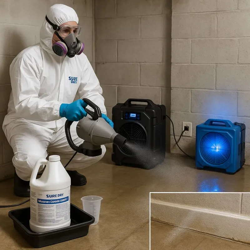 Sanitization and Odor Removal process in West Branch, IA