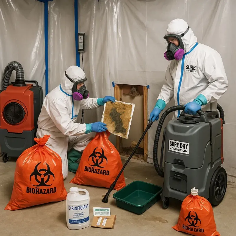 Contaminated Water Handling Protocols process in West Branch, IA