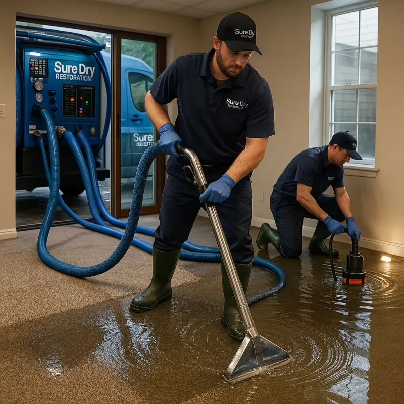 Water Extraction and Removal process in West Branch, IA
